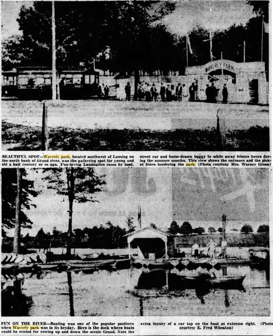 Waverly Park - June 19 1955 Article